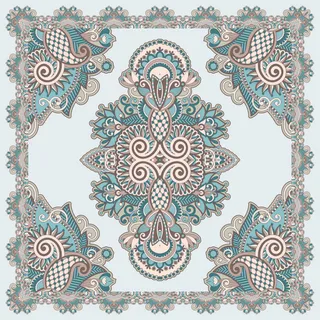 素雅复古花纹底纹矢量素材