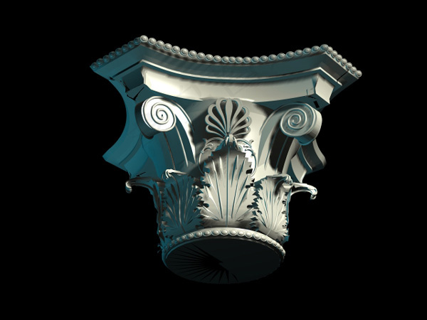 石料雕刻模型图