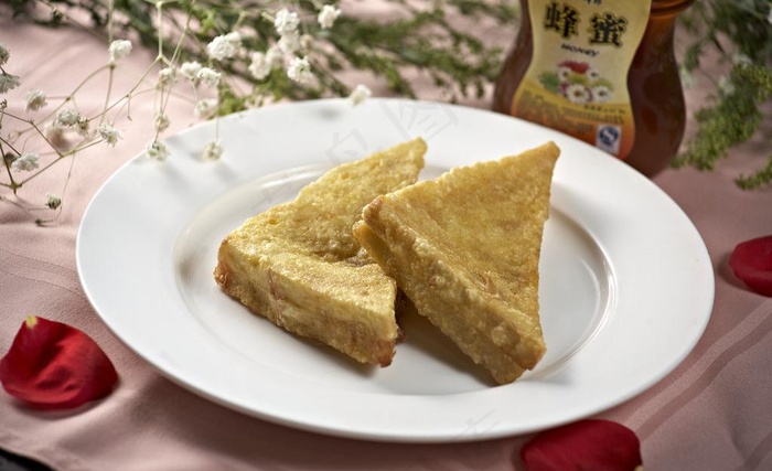 西餐美食西多士图片
