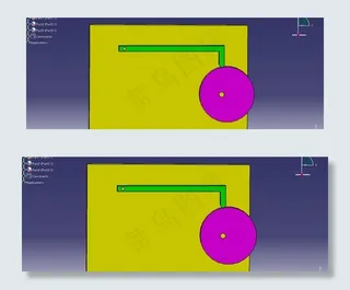 摆动从动件凸轮
