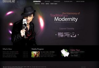 个人英文网页模板设计