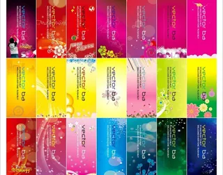 展架易拉宝模板图片