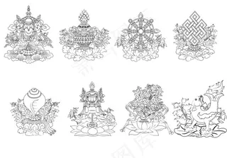 佛教八吉祥图案