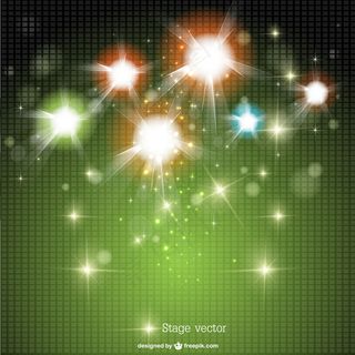 绿色背景矢量图