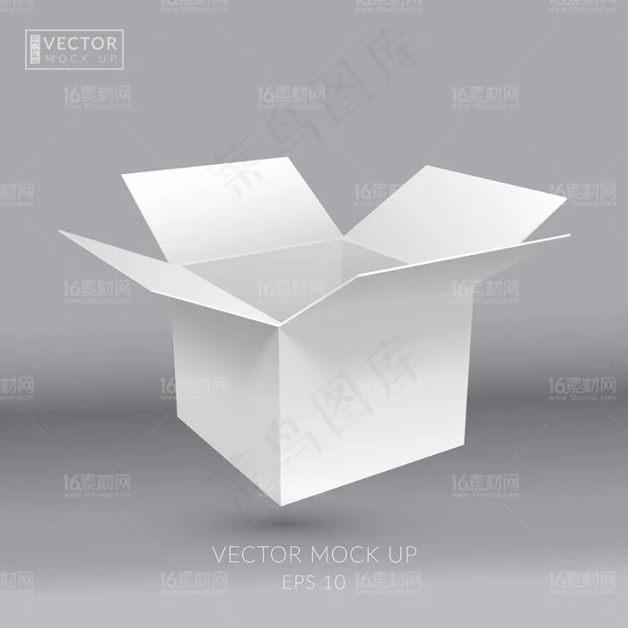 空白包装模板设计矢量素材eps,ai矢量模版下载