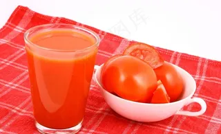 新鲜番茄汁图片