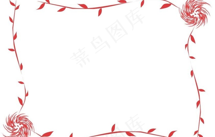 花纹边框图片cdr矢量模版下载