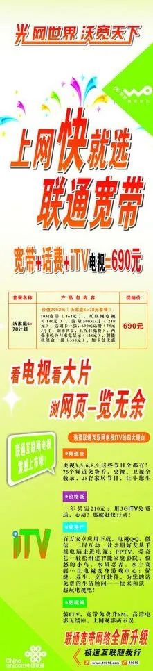 联通收费图片cdr矢量模版下载