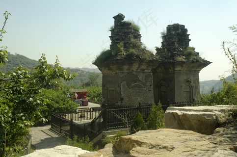 太原北宋连理塔图片