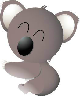 卡通动物小老鼠PSD素材