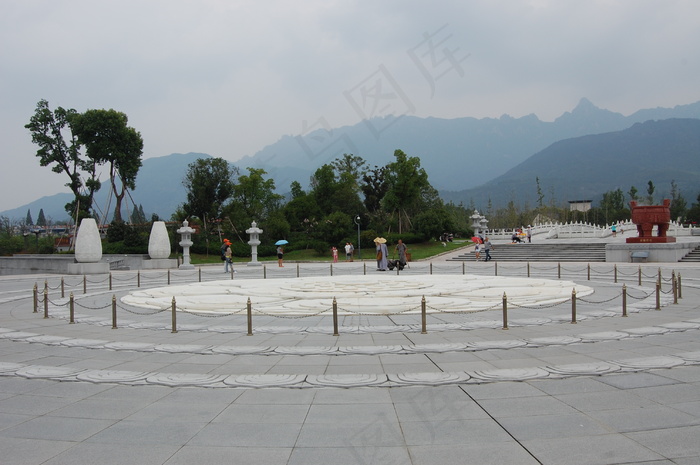 九华山大佛图片