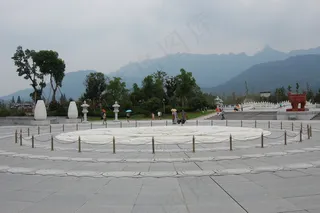 九华山大佛图片