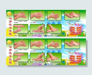 幼儿洗手步骤