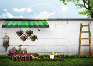 家居体验馆场景装饰分层素材-6