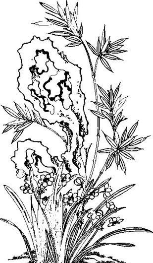 花草图案 装饰花草 矢量素材 AI...ai矢量模版下载