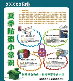 夏季防盗小常识图片