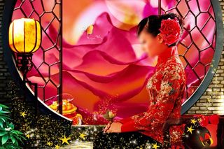 古典新嫁娘图片