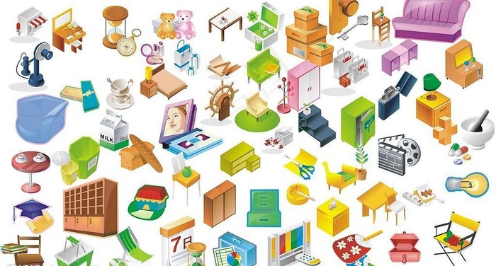 家居用品精品矢量2图片