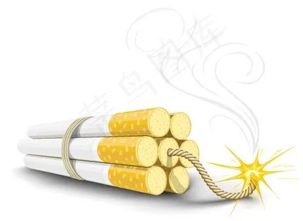 禁止吸烟矢量素材