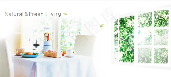 打开窗户flash清新片头