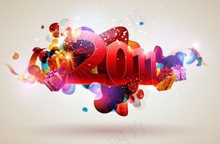 2011炫丽字体图片