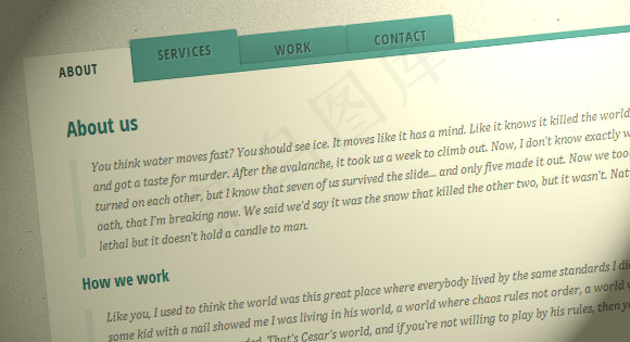 CSS3ContentTabs