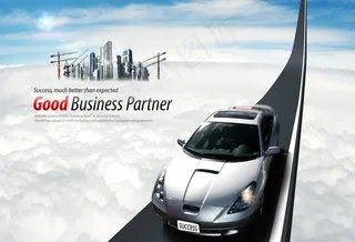 创意汽车广告图片