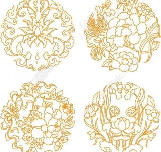 古典花纹图片