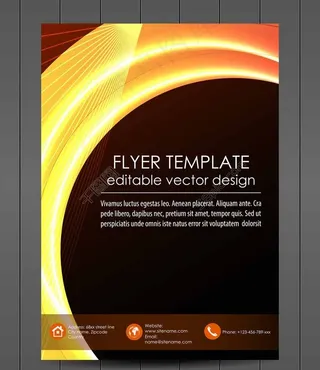 业务宣传单图片