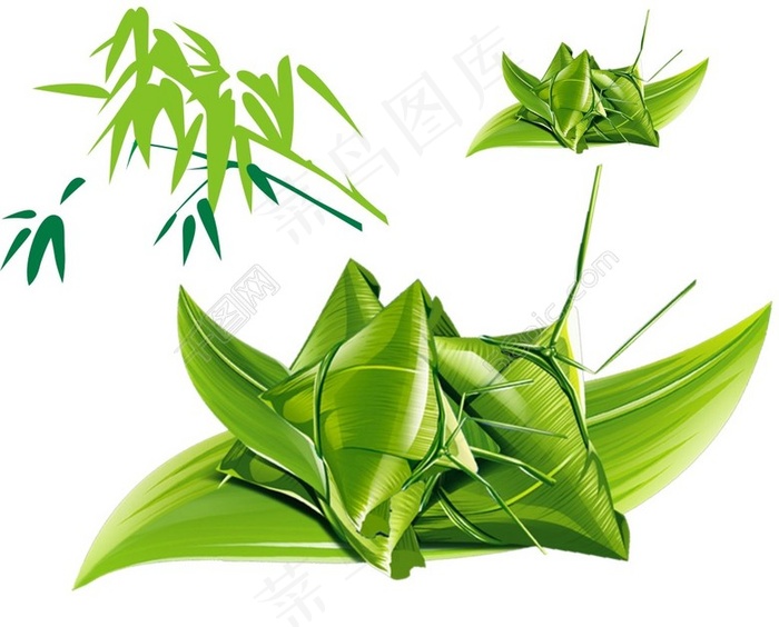 端午节粽子cdr矢量模版下载