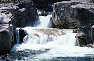 高清风景照清溪自然51瀑布图片