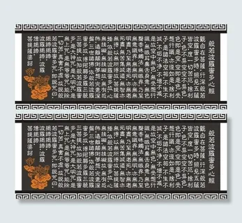 般若波罗蜜多心经图片