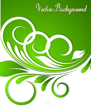 涡流花节日背景