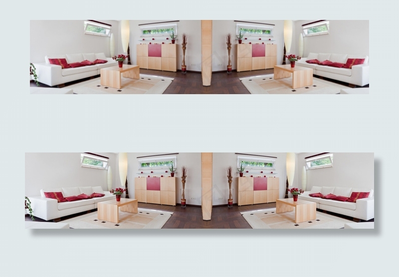 家居装修简约背景banner　