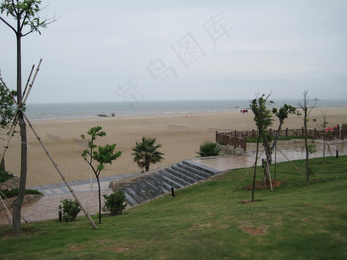 厦门海滩风光图片