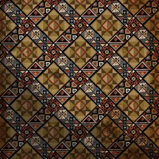 垃圾印加图案矢量插图