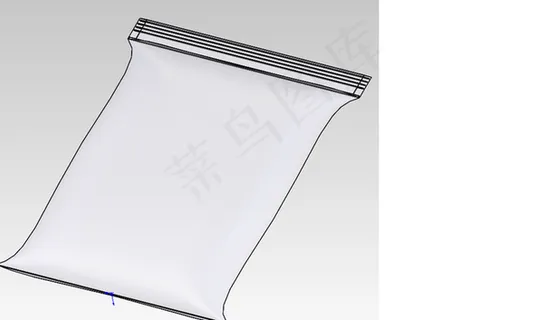 塑料袋模型 塑料袋模型