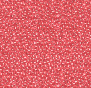 大红小碎花底纹背景图片
