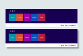 访win8 jQuery导航菜单