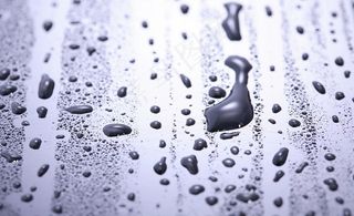 水珠特写图片