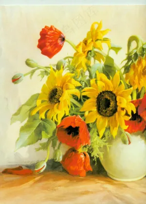 油画花卉图片