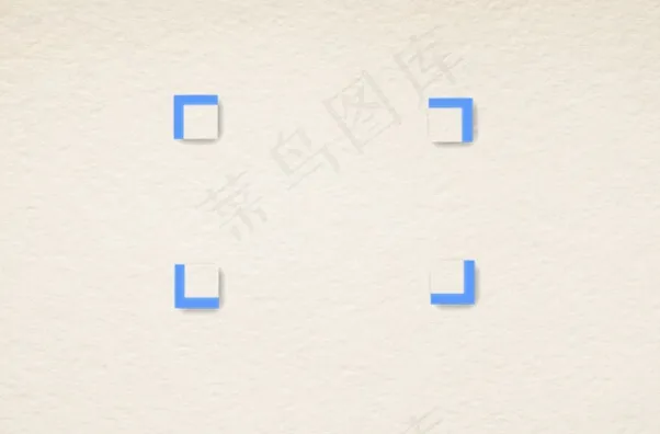 直角边框小图标psd模版下载