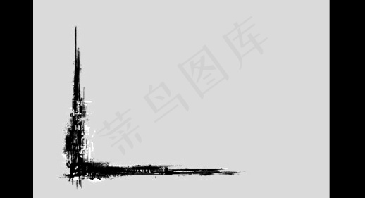 黑色边框背景特效