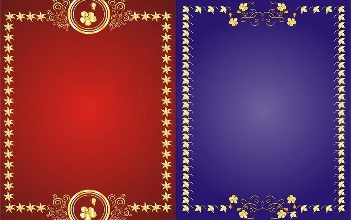 花框图片cdr矢量模版下载
