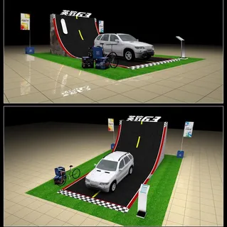潍柴汽车4s店专区定展图片