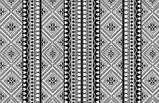 黑白民族花纹图片
