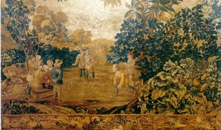 电视柜背景墙模型