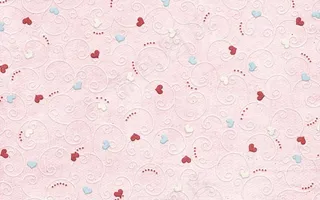 卡通爱心背景