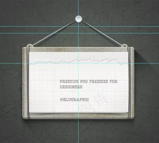 悬挂登陆框PSD设计