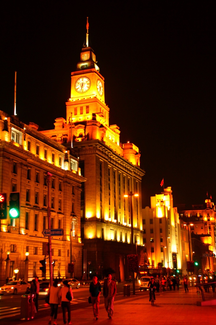 外滩夜景图片